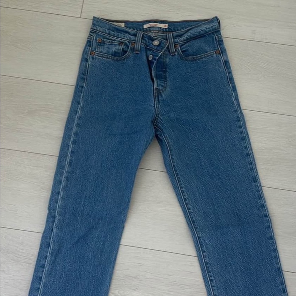 Levi's Blue Straight Leg Jeans